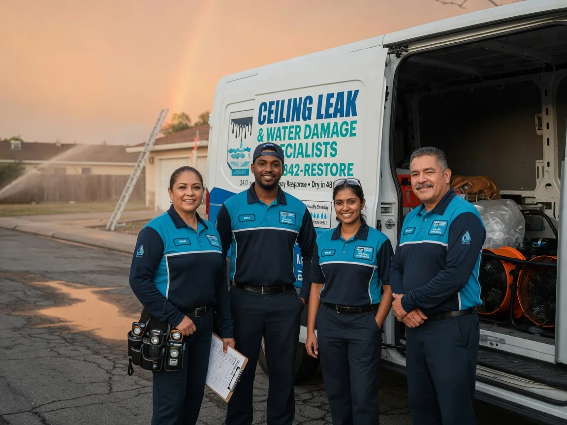 Ceiling Leak Cleanup company in Dedham, MA
