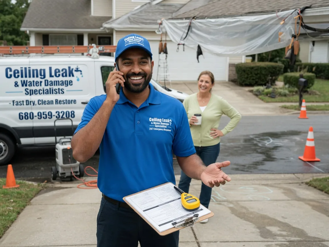 Ceiling Leak Cleanup Dedham, MA FAQs